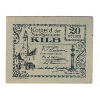 Billet, Autriche, Kilb N.Ö. Marktgemeinde, 20 Heller, Texte, 1920, 1920-12-31 - Autriche