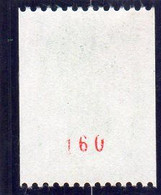 Liberté De Delacroix Roulette Verte 2378a Numéro Rouge 160 - Roulettes
