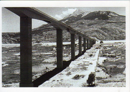 Savines Serre Ponçon En 1961 Le Pont Avant Mise En Eau Du Lac - Autres & Non Classés