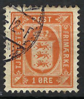 DANEMARK Service 1902:  Le ZNr. 8 Obl. CAD - Oficiales