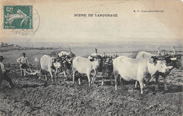 CPA 71 SCENE DE LABOURAGE/ AGRICULTURE - Sonstige & Ohne Zuordnung