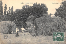CPA 71 SCENE CHAMPETRE RENTREE DES FOINS/ AGRICULTURE - Andere & Zonder Classificatie