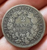 2F Argent Ceres 1872k - 2 Francs