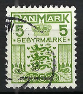 DANEMARK Taxe Ca.1934:  Le ZNr. 4 Obl. CAD - Portomarken