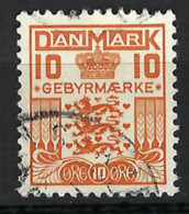 DANEMARK Taxe Ca.1934:  Le ZNr. 5 Obl. CAD - Impuestos