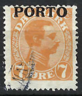 DANEMARK Taxe "PORTO" Ca.1922:  Le ZNr. 3 Obl. CAD - Impuestos