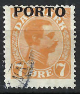 DANEMARK Taxe "PORTO" Ca.1922:  Le ZNr. 3 Obl. CAD - Port Dû (Taxe)