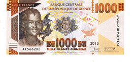 Guinea P.48 1000 Francs 2015  Unc - Guinée
