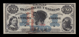 Argentina Domingo Garbino 1 Peso Fuerte 1869 Pick S1802 EBC+ XF+ - Argentina