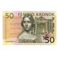 Billet, Suède, 50 Kronor, KM:62a, SUP - Sweden