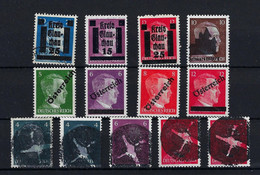 Germany Overprintes Stamps , Small Lot - Ongebruikt