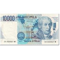 Billet, Italie, 10,000 Lire, 1984, 1984-09-03, KM:112d, TTB - 10.000 Lire