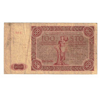 Billet, Pologne, 100 Zlotych, 1947, 1947-07-15, KM:131a, B+ - Poland