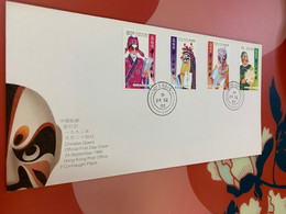 Hong Kong Stamp FDC Opera 1992 - FDC