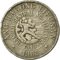 Monnaie, Philippines, 25 Sentimos, 1982, TTB, Copper-nickel, KM:227 - Philippines