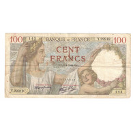 France, 100 Francs, Sully, 1942, Y.29919, TB, Fayette:26.69, KM:94 - 100 F 1939-1942 ''Sully''