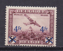 BELGIUM, 1935, MNH Stamp(s) , Airmail Overprint, Michel Nr(s). 400, Scannr. 7571 , - 1929-1941 Big Montenez