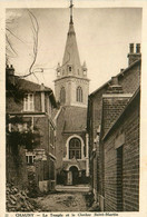 Chauny * Rue Ruelle Et Le Temple Et Clocher St Martin - Chauny