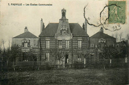 Fauville * Vue Sur Les écoles Communales * Groupe Scolaire - Sonstige & Ohne Zuordnung