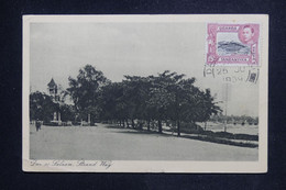 OUGANDA KENYA ET TANGANYIKA - Affranchissement De Dar El Salaam Sur Carte Postale En 1939 Pour La France - L 127374 - Kenya, Uganda & Tanganyika