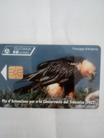 ANDORRE AND143 AIGLE EAGLE 50U UT TBE - Andorra