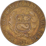 Monnaie, Pérou, 25 Centavos, 1970 - Peru