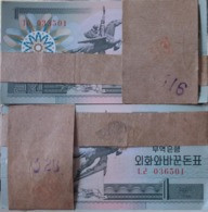 Korea P27 1988 1won 100pcs UNC - Korea, North