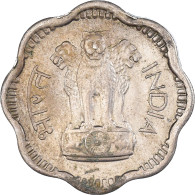 Monnaie, Inde, 10 Naye Paise, 1961 - India