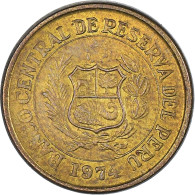 Monnaie, Pérou, 5 Centavos, 1974 - Peru