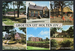 Holten (ov) - Rest De Wieler - Diessenplas - Hotel Hoog "88 - Used 1988 - 2 Scans For Condition.(Originalscan !!) - Holten
