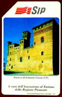 G P 149 C&C 2077 SCHEDA TELEFONICA USATA TURISTICA PIEMONTE GRINZANE 5 TEP - Pubbliche Precursori