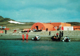 2 AK Antarktis * Die Südkoreanische Forschungsstation König-Sejong-Station Auf King George Island South Shetland Islands - Other