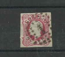 Portugal. 1862/4 D Luis # 16 , 25rs Carmim Rosa Usado , Margens NormaisLt 397 - Used Stamps