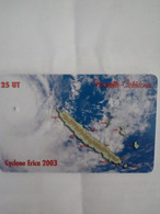 NOUVELLE CALEDONIE NC113 CYCLONE ERICA 2003 25U UT - Nouvelle-Calédonie