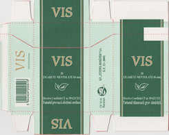 Romania - VIS / Emballage Cartonne Cigarette / Tigarete Mentolate / SN Tutunul Romanesc SA Bucuresti - Cigar Cases