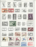 55963 ) Collection Argentina Postmark  Official Overprint - Collections, Lots & Series