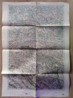 MAPS, GEOGRAPHICAL MAPS, 40- 50 DEGREES NORTH, PRZEMYSL, POLAND, 1913 - Cartes Géographiques