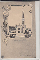 CPA WETZIKON- THE CHURCH - Wetzikon