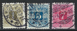 DANEMARK Taxe 1921-53:  Lot D'obl. CAD - Portomarken