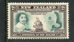 NEW ZEALAND - 1940  2d  CENTENNIAL  MINT - Ungebraucht