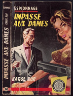 Espionnage - Karol Bor - "Impasse Aux Dames" - 1961 - L'Arabesque - #Ben&Arab&Div - Editions De L'Arabesque