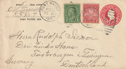 Etats Unis Entier Postal Pour L'Allemagne 1929 - 1921-40