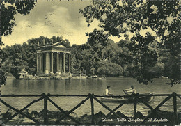 ROMA  Il Laghetto Di Villa Borghese Con Le Barche A Remi - Parques & Jardines