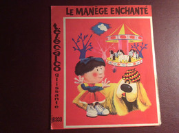 Rare Plaquette Telecalco Jesco Le Manège Enchanté Pollux . ORTF 1965 - Stickers