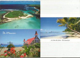 Magnifique Ile Maurice.  3 Cartes Postales Neuves Non Circulées (Blue Bay, Point De Mire,Cap Malheureux) - Maurice