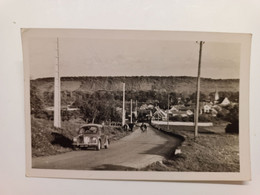 MARCILLY SUR EURE Route De Saint-André De L'Eure - CPSM Animation Belle Automobile 4 CV CITROËN Et Fermière Et Vaches - Marcilly-sur-Eure