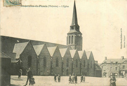 Fougerolles Du Plessis * Place De L'église * Villageois Enfants - Sonstige & Ohne Zuordnung