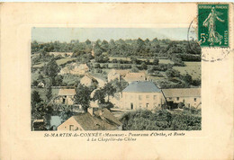 St Martin De Connée * Panorama D'orthe , Et Route à La Chapelle Du Chêne - Autres & Non Classés