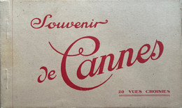 Cannes - Carnet Complet De 20 Cpa - Cannes