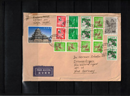 Japan 1980 Interesting Airmail Letter - Cartas
